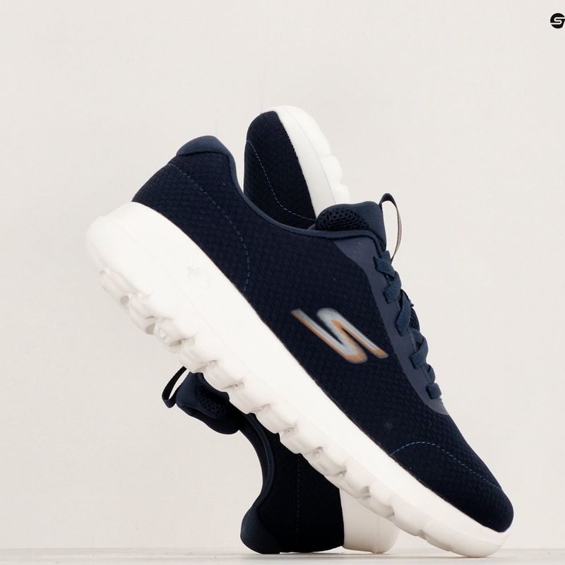 Buty męskie SKECHERS Go Walk Max Midshore navy/white/orange 10