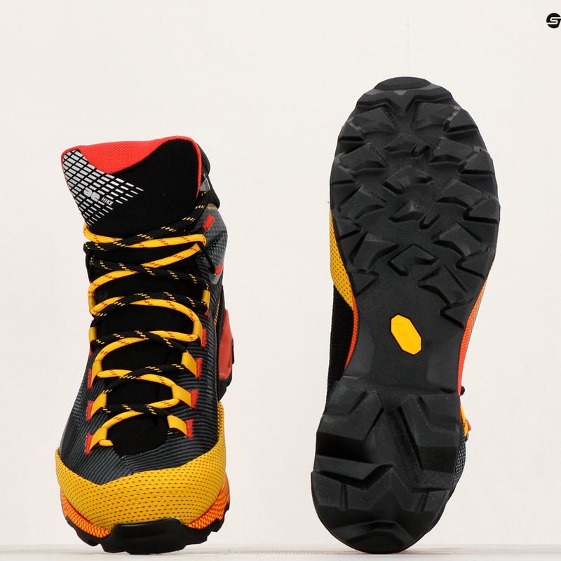 Buty trekkingowe męskie La Sportiva Aequilibrium Hike GTX carbon/ yellow 10