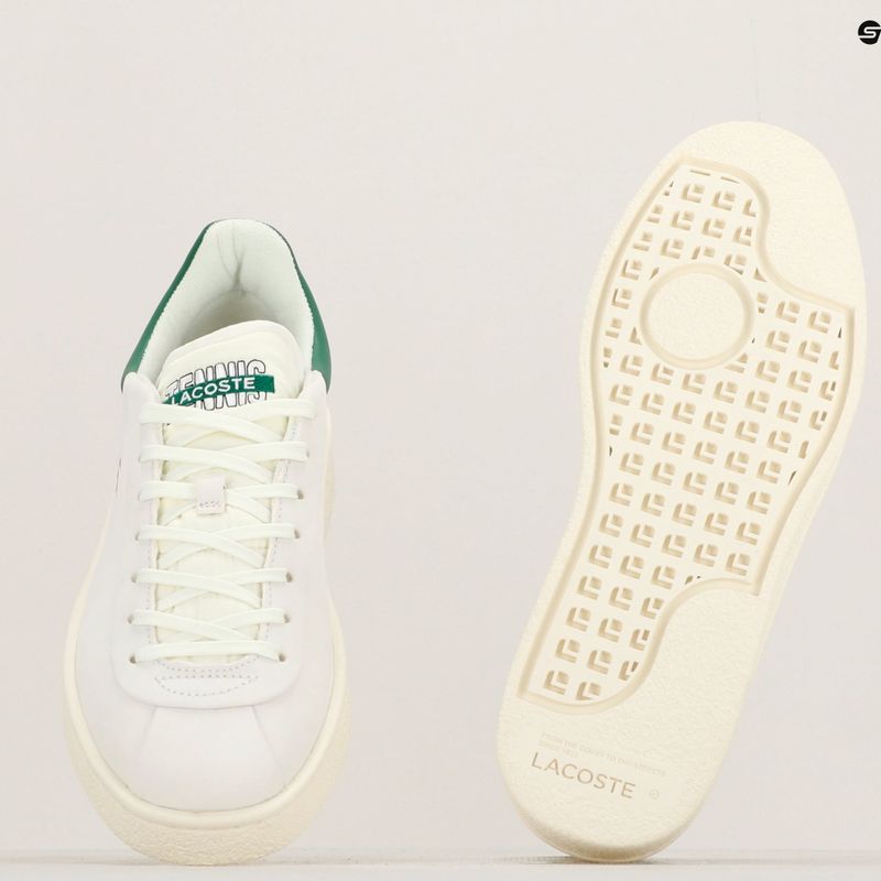 Buty męskie Lacoste Baseshot Premium Leather white/green 16