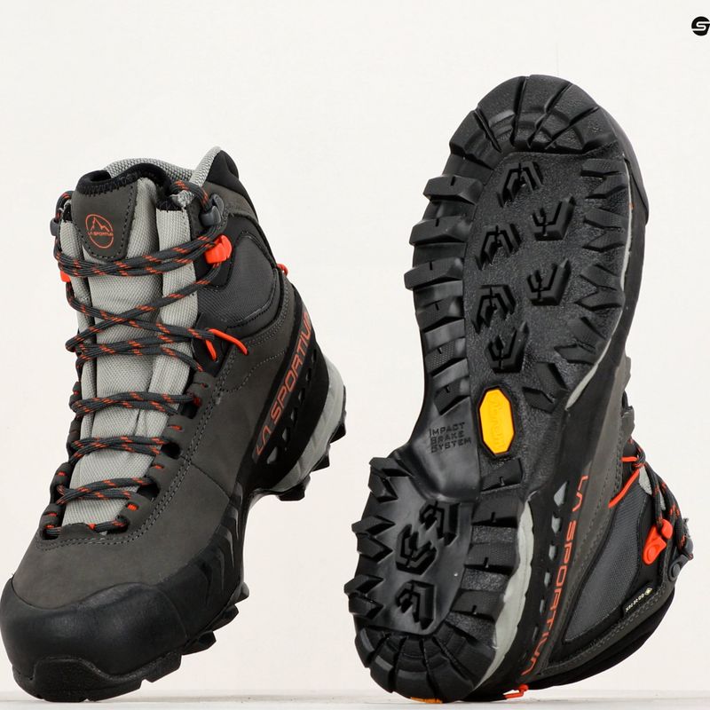 Buty podejściowe damskie La Sportiva TX5 GTX carbon/ paprika 10