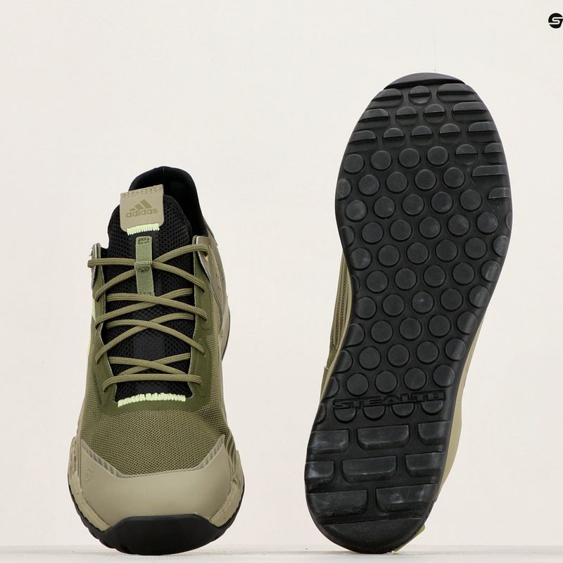 Buty rowerowe platformy męskie adidas FIVE TEN Trailcross LT focus olive/pulse lime/orbit green 12