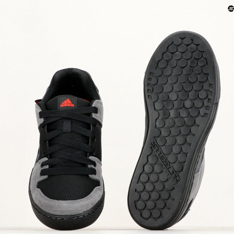 Buty rowerowe platformy męskie adidas FIVE TEN Freerider grey five/core black/grey four FW2836 13