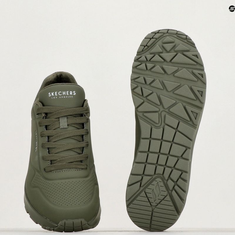Buty męskie SKECHERS Uno Stand On Air olive 12