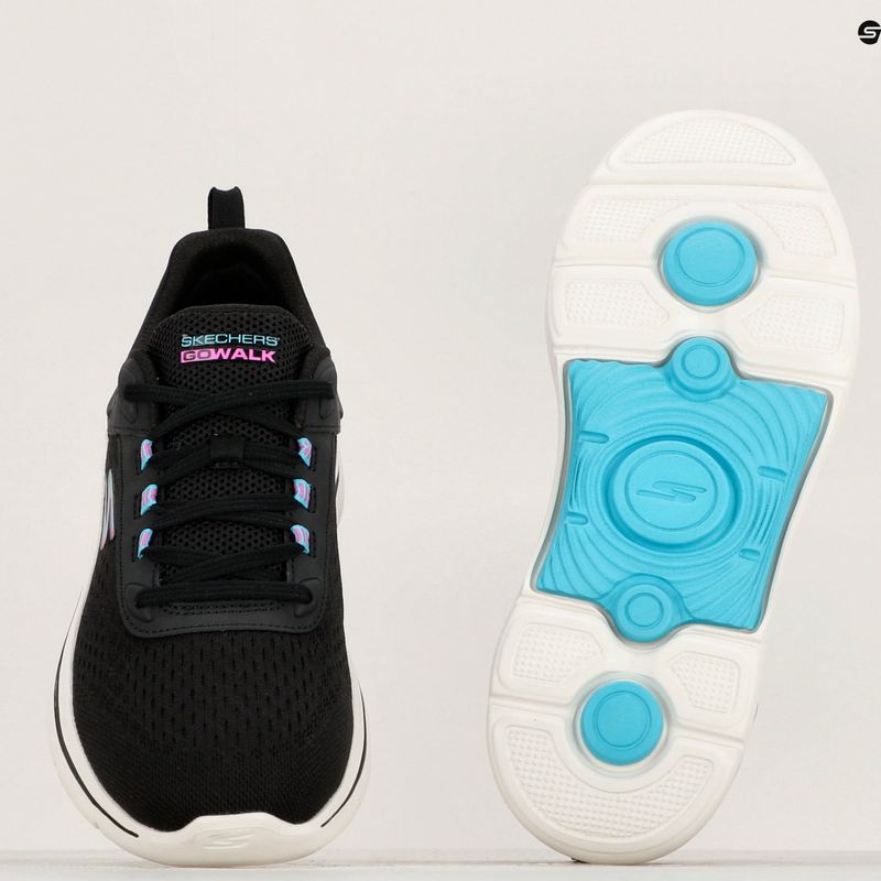 Buty damskie SKECHERS Go Walk Arch Fit 2.0 Balin black/multi 11