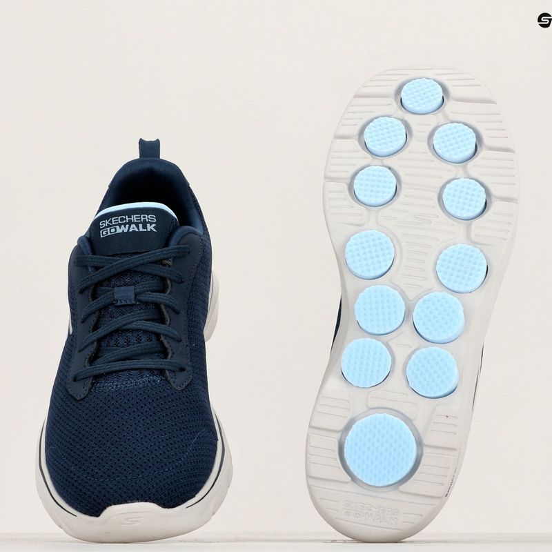 Buty damskie SKECHERS Go Walk 7 Clear Path navy/white/light blue 11