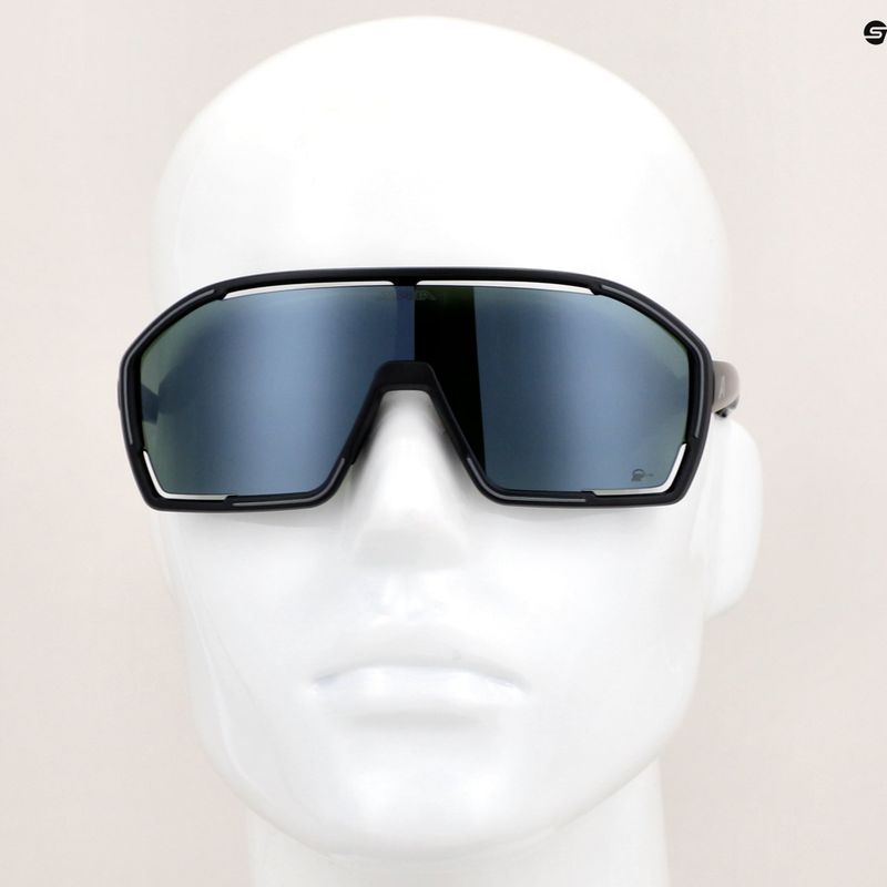 Okulary przeciwsłoneczne Alpina Bonfire Q-Lite black matt/silver mirror 7
