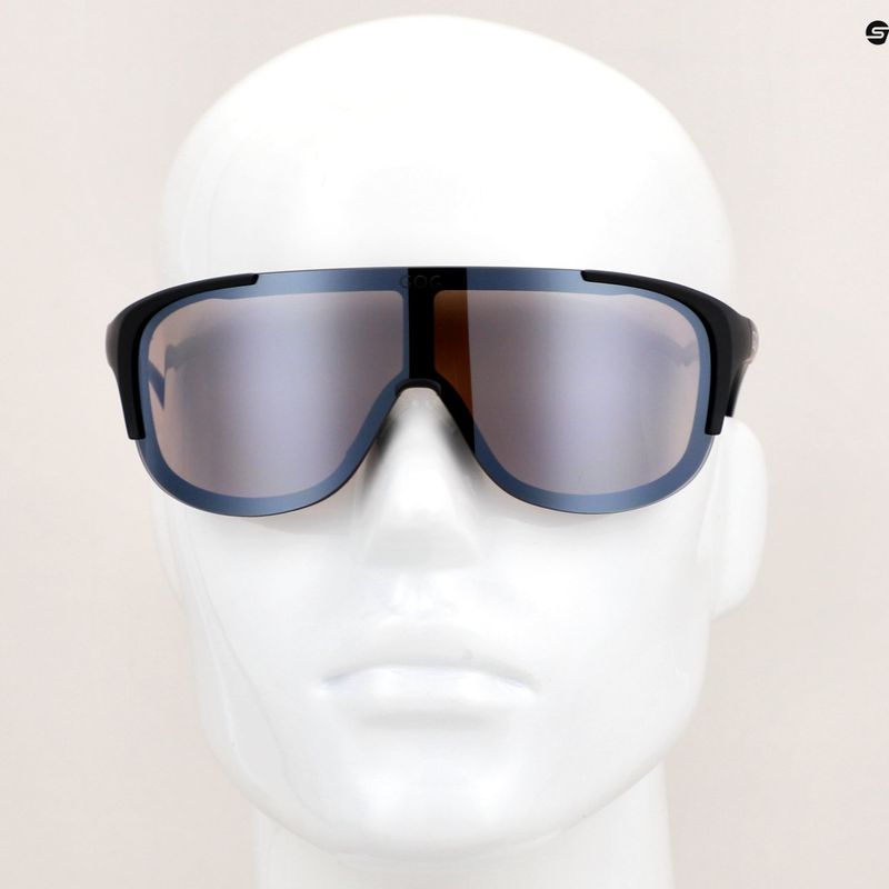 Okulary przeciwsłoneczne GOG Medusa matt black/silver/silver mirror 10