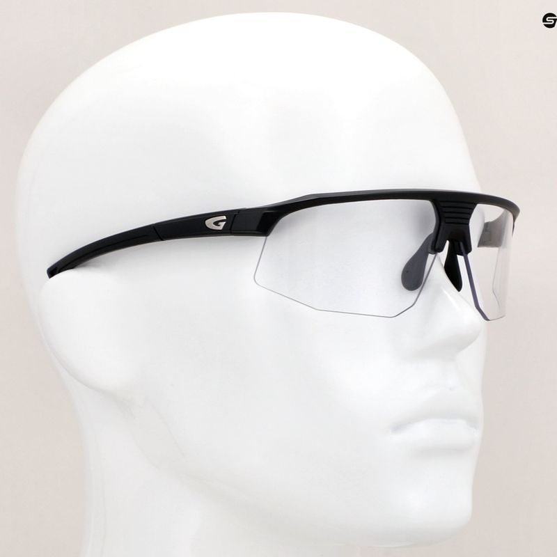 Okulary przeciwsłoneczne GOG Kilo matt black/clear smoke 11