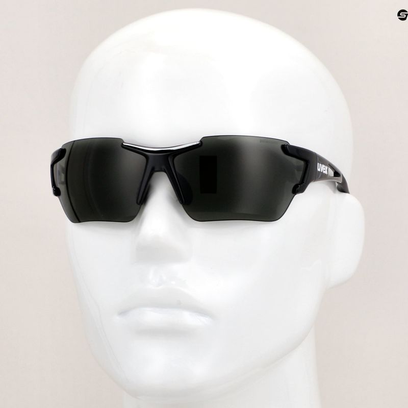 Okulary przeciwsłoneczne UVEX Sportstyle 618 Pola black/litemirror smoke 7