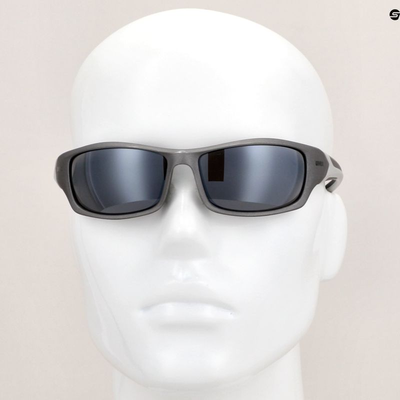 Okulary przeciwsłoneczne UVEX Sportstyle 211 grey matt 11