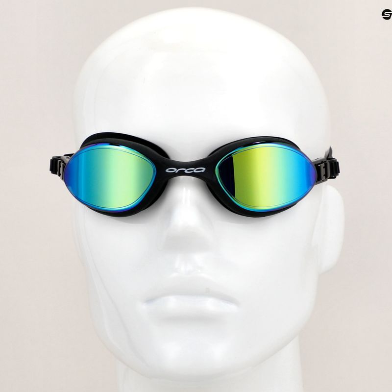 Okulary do pływania Orca Killa 180º mirror black 3