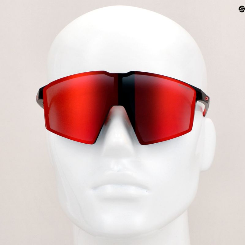 Okulary przeciwsłoneczne Julbo Edge Spectron matt black/red/multilayer red 6