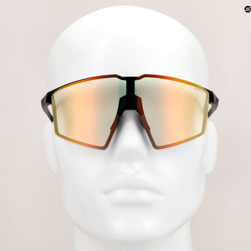 Okulary przeciwsłoneczne Julbo Edge Reactiv Light Amplifier matt black/iridescent/multilayer red 10