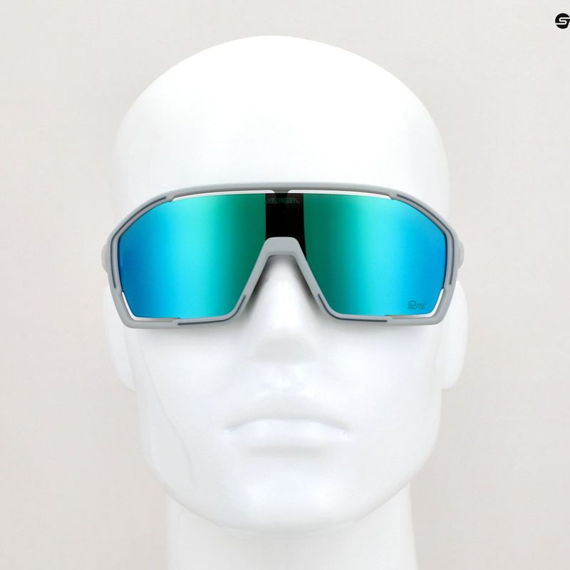 Okulary przeciwsłoneczne Alpina Bonfire Q-Lite smoke grey matt/silver mirror 7