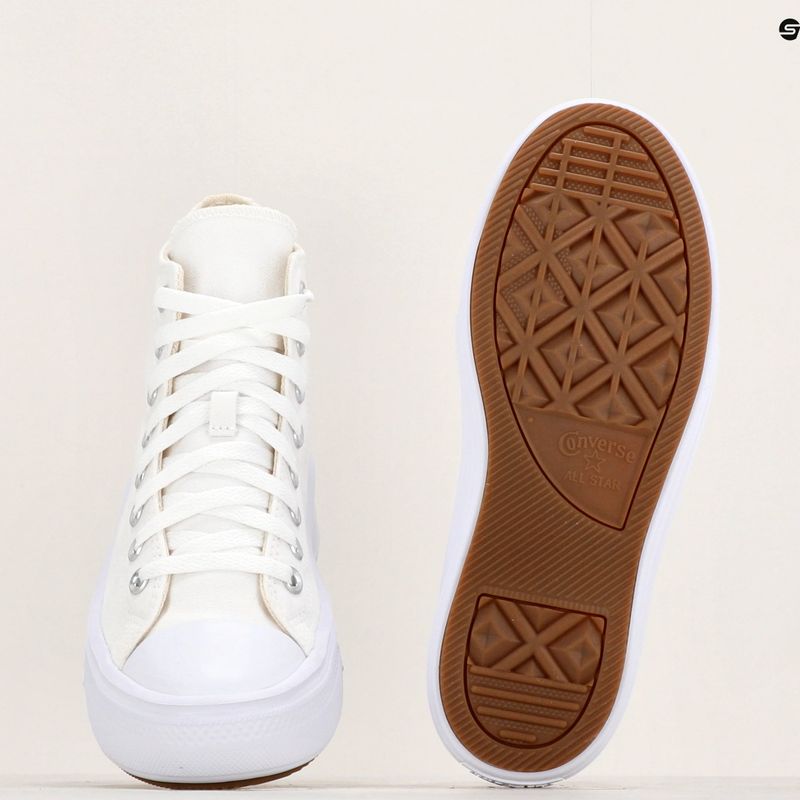 Trampki damskie Converse Chuck Taylor All Star Move Platform Hi 568498C white/natural ivory/black 10