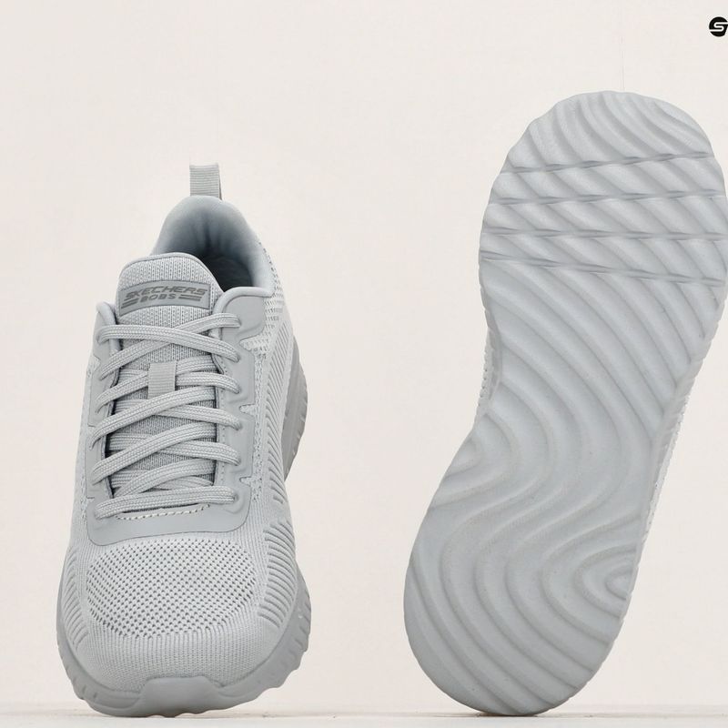 Buty damskie SKECHERS Bobs Squad Chaos Face Off light gray 10