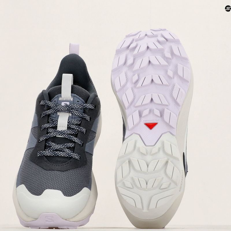 Buty turystyczne damskie Salomon Elixir Activ GTX india ink/glacier gray/orchid petal 10