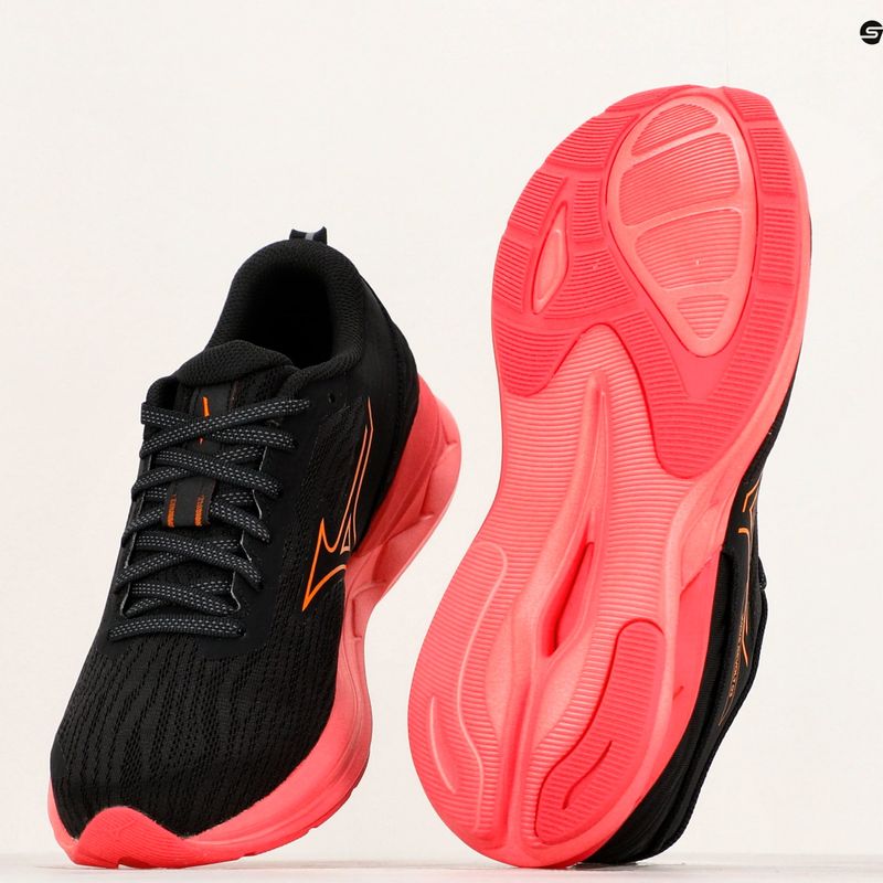 Buty do biegania damskie Mizuno Wave Revolt 3 black/carrot curl/dubarry 10