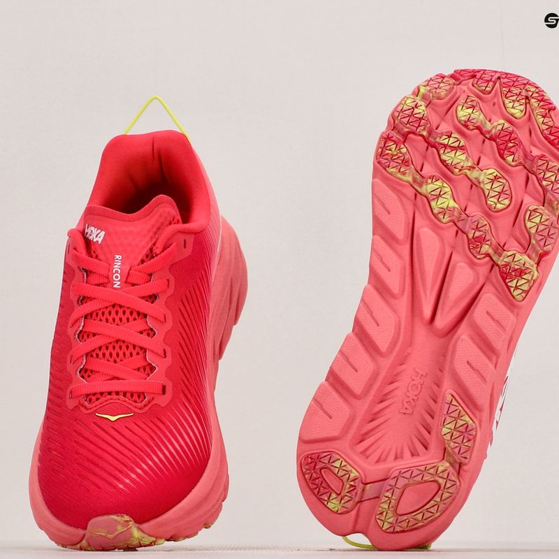 Buty do biegania damskie HOKA Rincon 3 cerise/coral 9