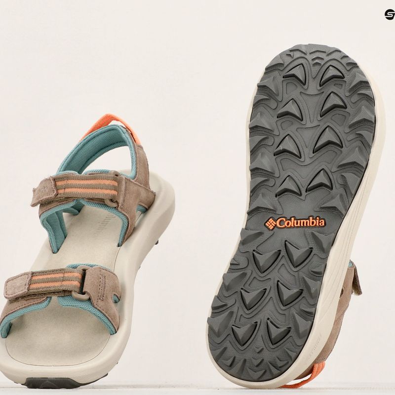 Sandały damskie Columbia Trailstorm Hiker 2 Strap fungi/apricot fizz 10