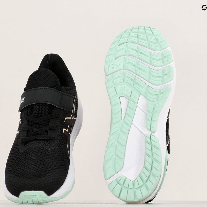 Buty do biegania dziecięce ASICS GT-1000 12 PS black/apricot crush 12