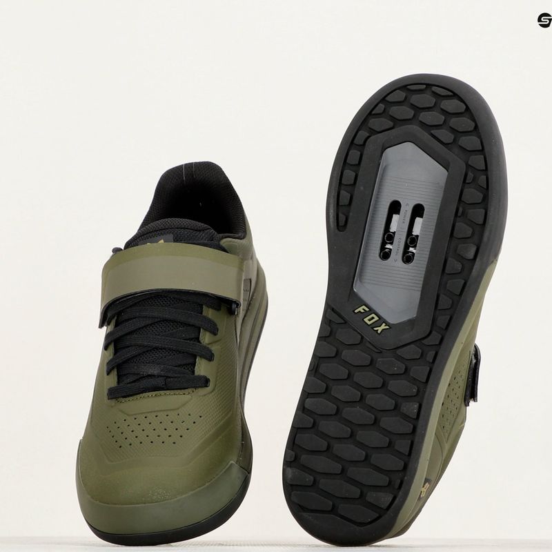 Buty rowerowe MTB męskie Fox Racing Union olive green 9