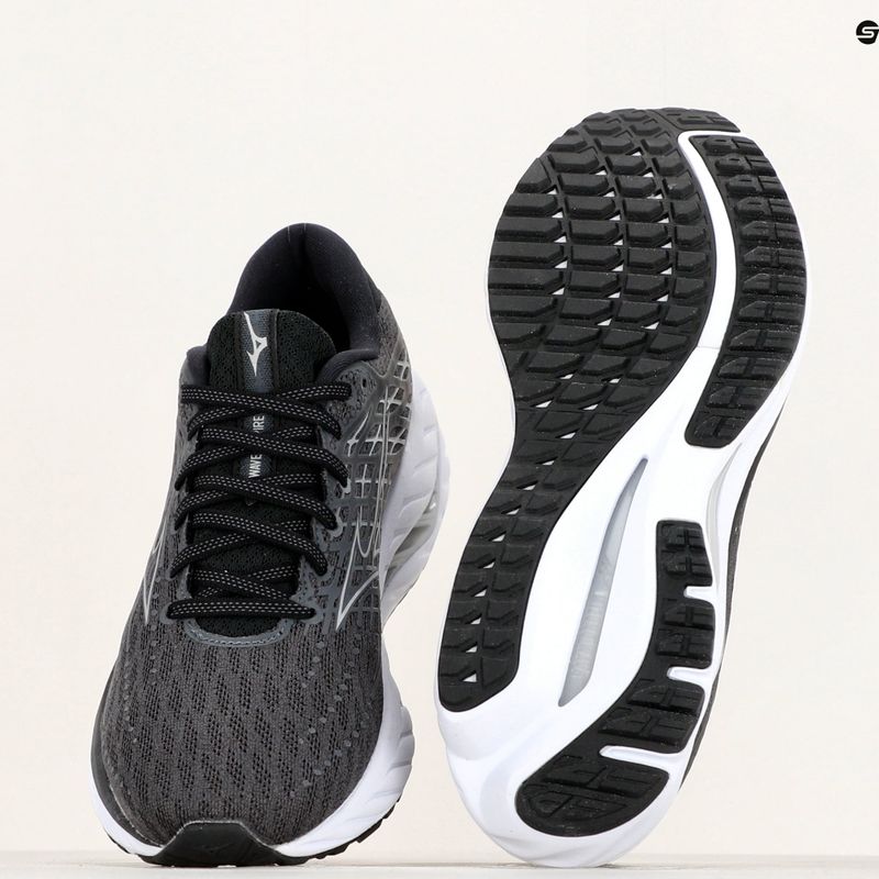 Buty do biegania męskie Mizuno Wave Inspire 20 ebony/white/black 10
