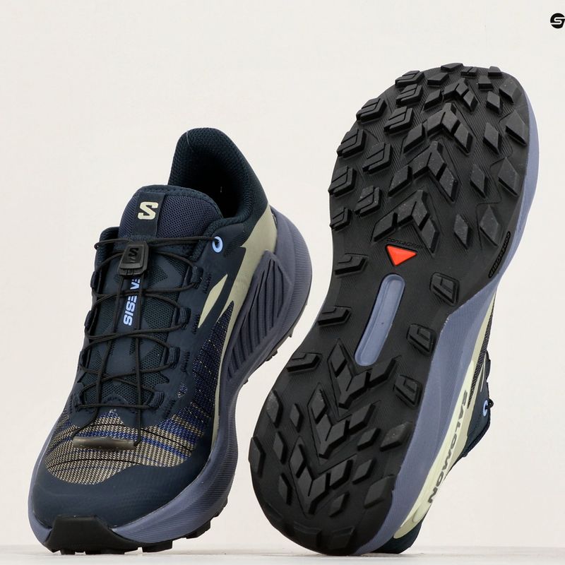 Buty do biegania damskie Salomon Genesis carbon/grisalle/aloe wash 9