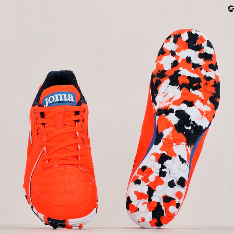 Buty piłkarskie męskie Joma Dribling TF orange 10