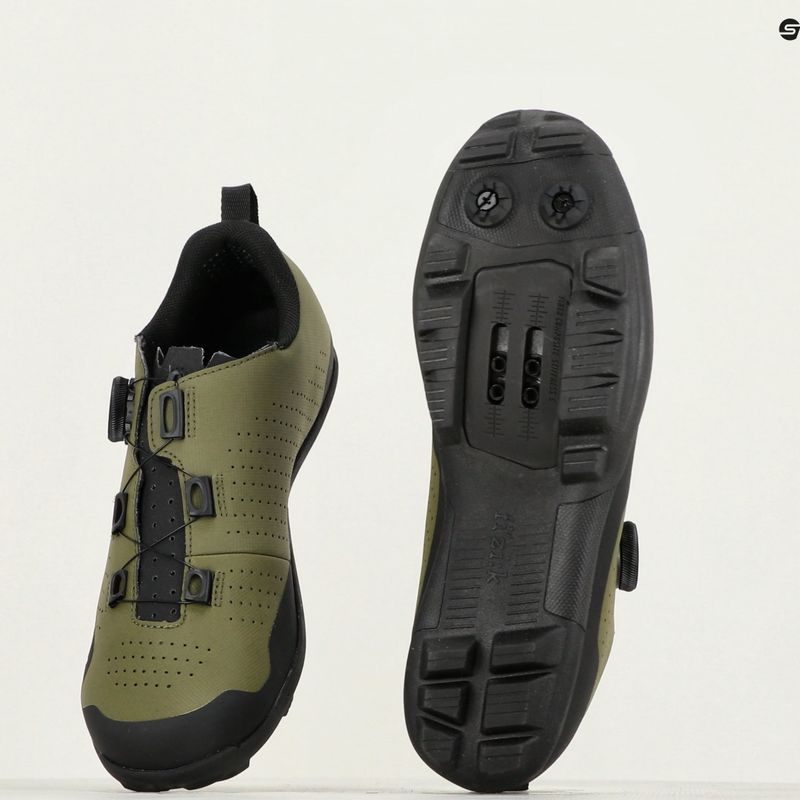 Buty rowerowe MTB męskie Fizik Terra Atlas army/black 11