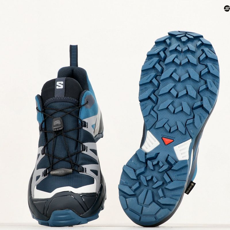 Buty trekkingowe męskie Salomon X Ultra 360 GTX carbon/india ink/deep dive 9