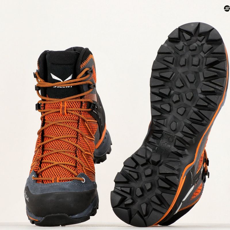 Buty trekkingowe męskie Salewa MTN Trainer Lite Mid GTX black out/carrot 10