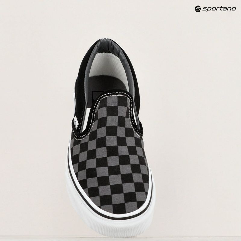 Buty Vans UA Classic Slip-On black/ pewter checkerboard 9