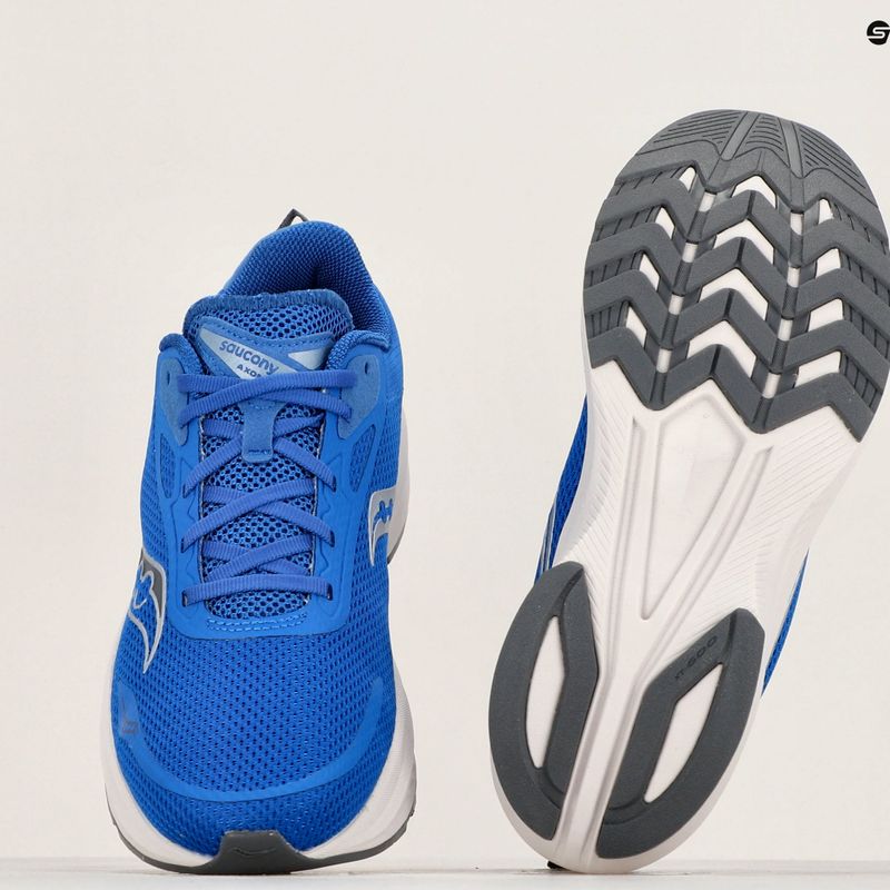 Buty do biegania męskie Saucony Axon 3 cobalt/silver 9