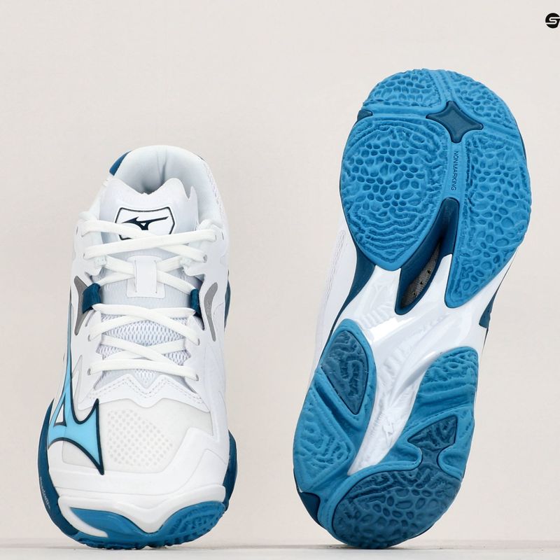 Buty do siatkówki Mizuno Wave Lightning Z8 white/ sailor blue/ silver 9