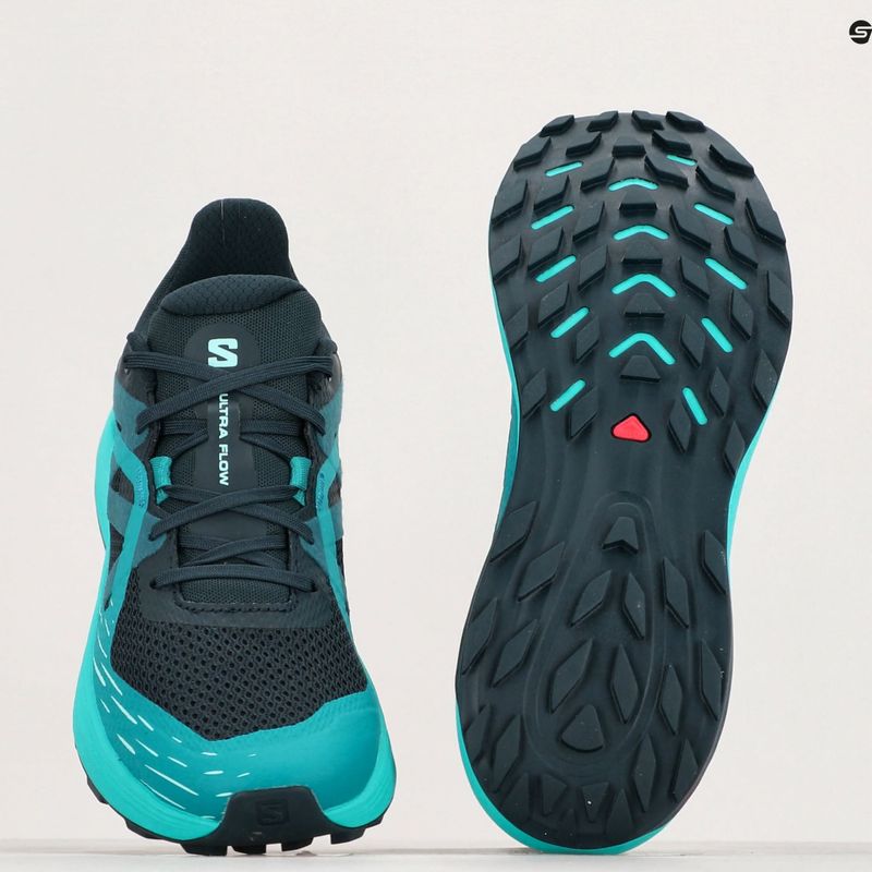 Buty do biegania męskie Salomon Ultra Flow carbon/tahitian tide/deep dive 9