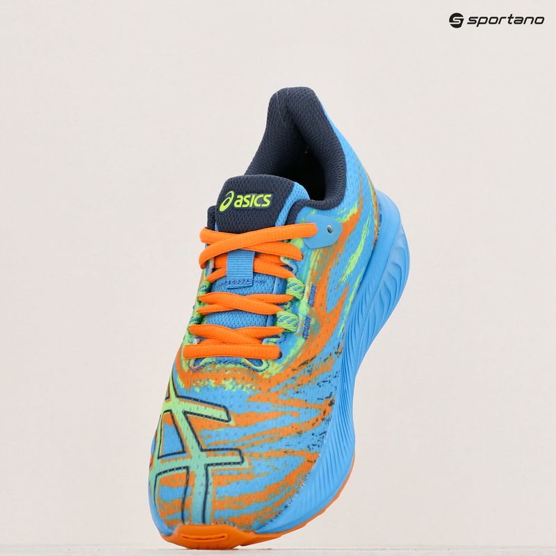 Buty do biegania dziecięce ASICS Gel-Noosa Tri 15 GS waterscape/electric lime 9