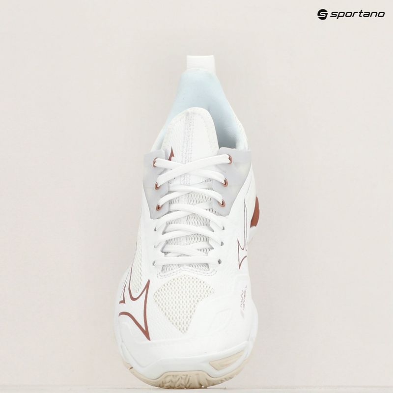 Buty do biegania męskie Mizuno Wave Rebellion Sonic 2 white/hot coral/harbor mist 9