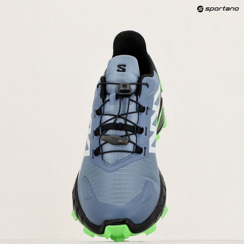 Buty do biegania męskie Salomon Supercross 4 flint stone/black/green gecko 12