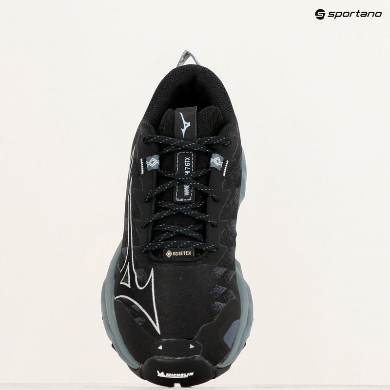 Buty do biegania damskie Mizuno Wave Daichi 7 GTX black/oblue/sweather 9