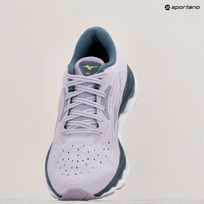 Buty do biegania damskie Mizuno Wave Sky 6 pastililac/whitee/china blue 9