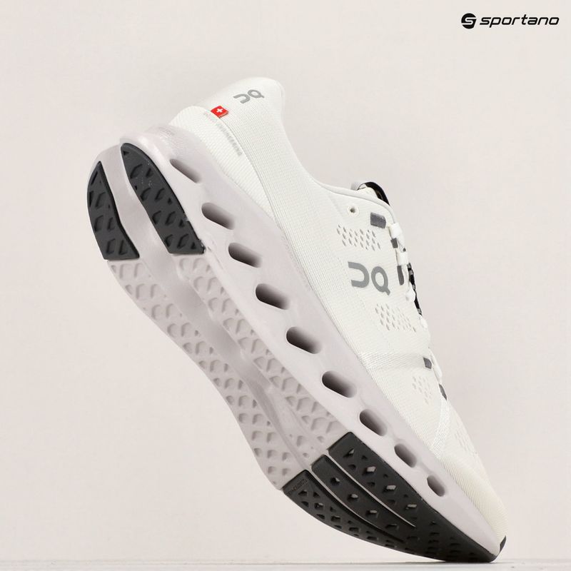 Buty do biegania męskie On Running Cloudsurfer white/frost 12