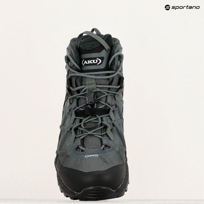 Buty trekkingowe męskie AKU Rocket Mid DFS GTX grey/green 9