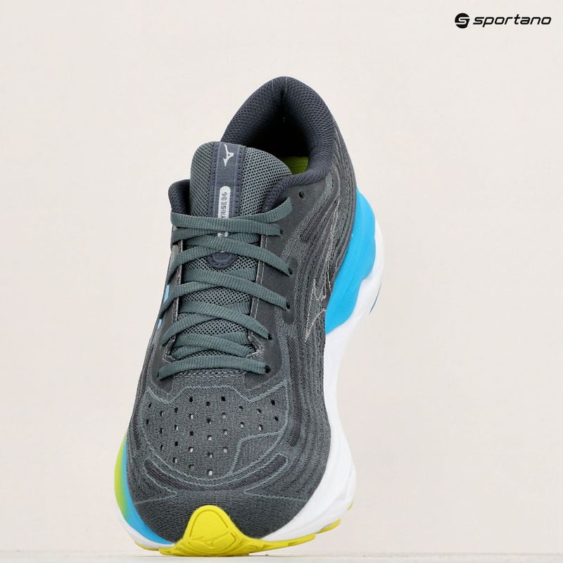 Buty do biegania męskie Mizuno Wave Skyrise 4 sweather/pblue/jet blue 9
