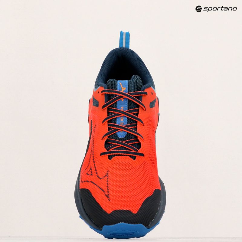 Buty do biegania męskie Mizuno Wave Ibuki 4 tigerlily/dblue/sblue 9