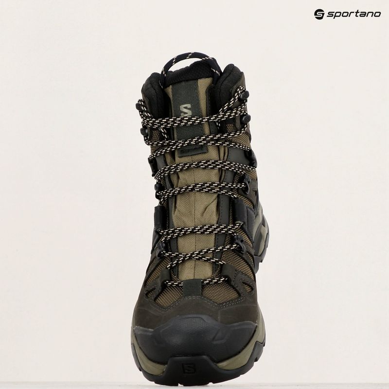 Buty trekkingowe męskie Salomon Quest 4 GTX olive night/peat/safari 10
