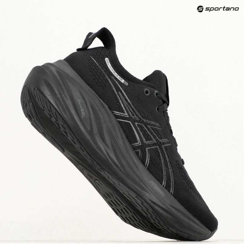 Buty do biegania damskie ASICS Gel-Nimbus 26 black/black 9