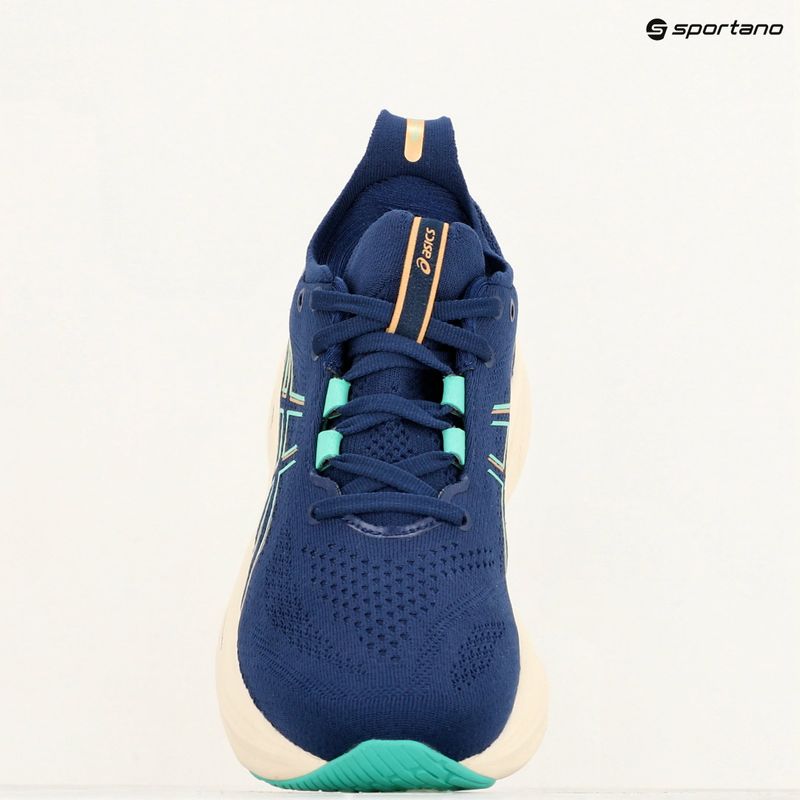 Buty do biegania damskie ASICS Gel-Nimbus 26 blue expanse/aurora green 9
