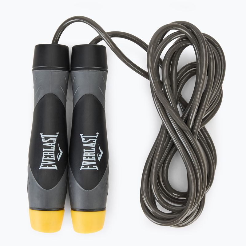Skakanka z obciążeniem Everlast Weighted Jump Rope grey/black