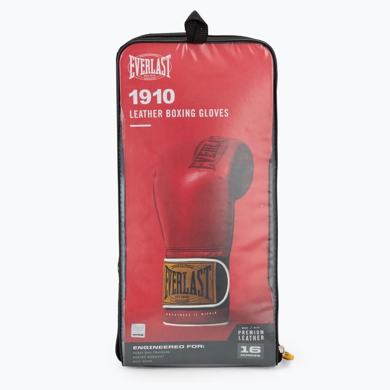 Rękawice bokserskie Everlast 1910 Classic red 6